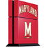 University of Maryland Collegiate Text Red PlayStation PS4 Skins